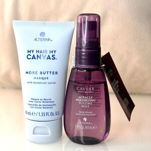 Alterna Caviar Anti-Aging Volume Styling Mist & alterna More butter masque